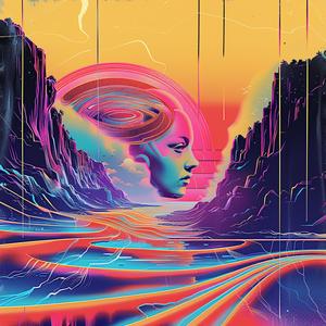psychedelic  art  person  creative  surreal  design  symbolist  hyper-realistic  colorful  screenprinting 1079687