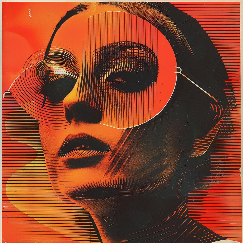 sunglasses  woman  red  background  art  style  graphic  portrait  design  modern 960558