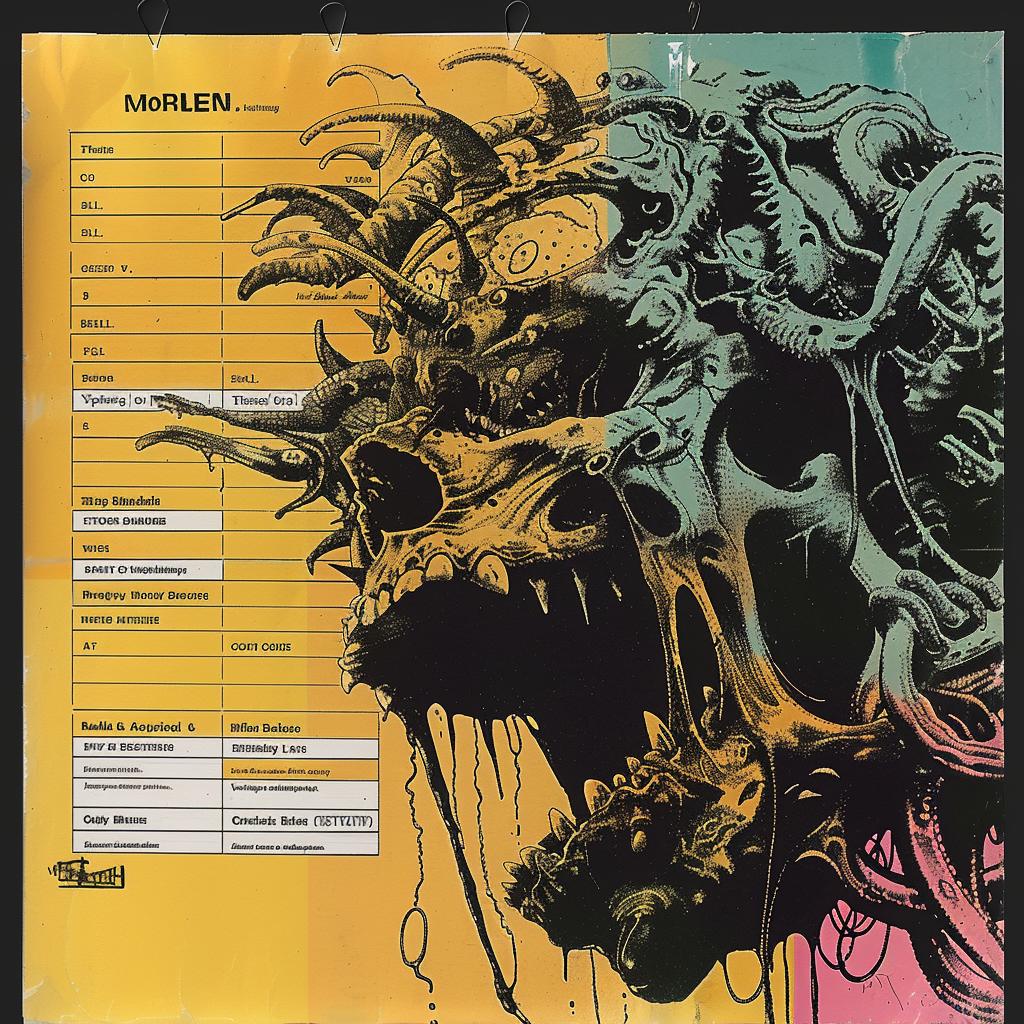 skull  surreal  collage  album  cover  hyper-realistic  Todd  McFarlane  art  design 960185