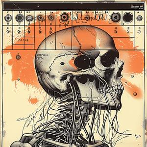 poster  skull  clock  art  symbolic  design  modern  abstract  dark  visual 1037649