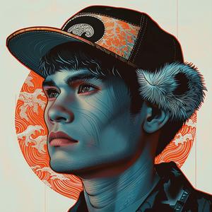 surreal  digital  art  album  cover  Mitsumasa  Anno  Troy  Brooks  Risograph 1077450