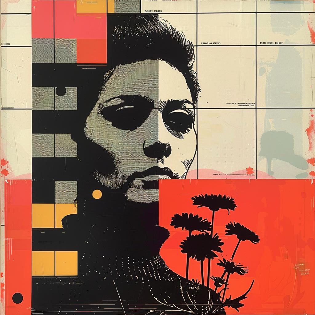 abstract  impressionism  collage  graphic  design  woman  flowers  hair  colorful  modern 968658