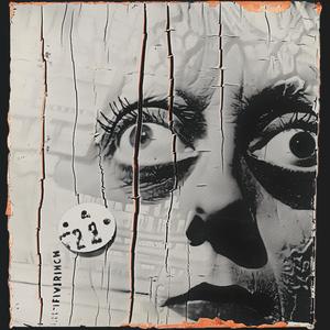 woman  face  encaustic  painting  wood  Picasso  Cahun  1974  abstract  art 1068063
