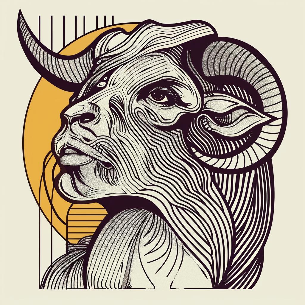 mythical  creature  ox  sun  hybrid  fantasy  unique  strength  design  art 939621
