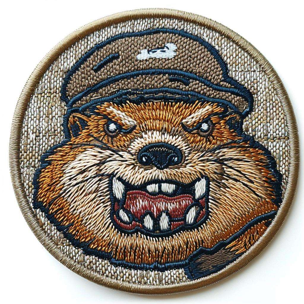 patch  streetwear  chenille  beaver  angry  contrast  stitches  minimal  culture  fun 955012