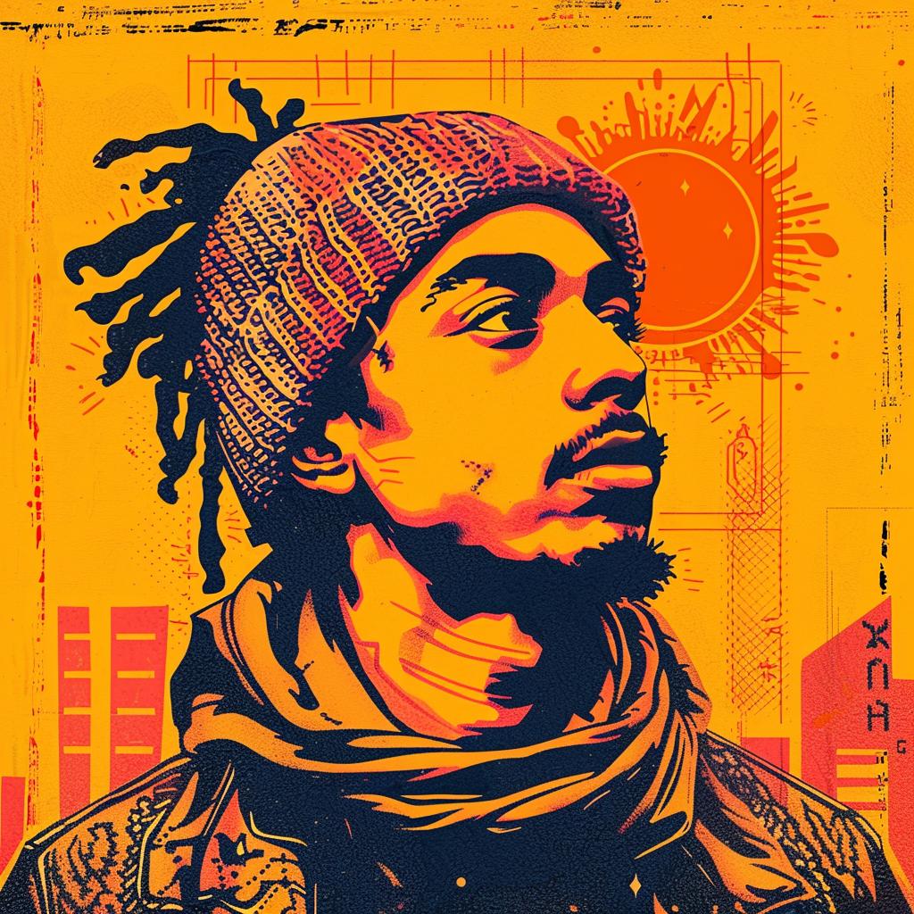 poster  man  beanie  urban  dreadlocks  fashion  vibrant  stylish  contemporary  youthful 945018