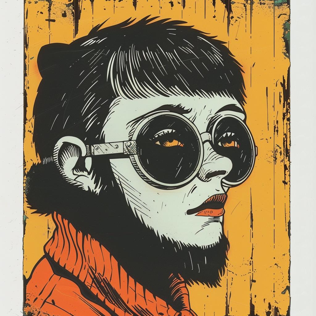 poster  sunglasses  man  fashion  design  vector  graphic  art  style  illustration 966836