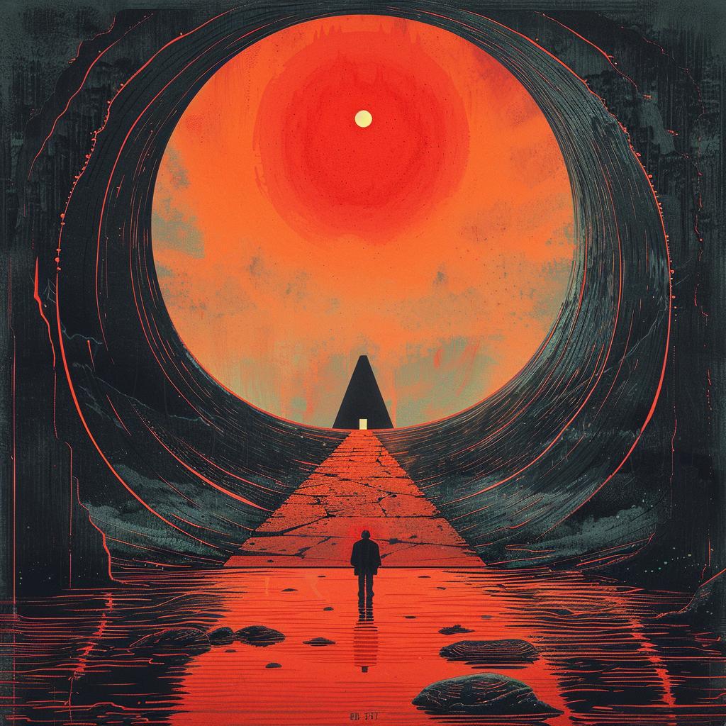 album  cover  design  sun  star  avantgarde  art  volumetric  lighting  colors 962960