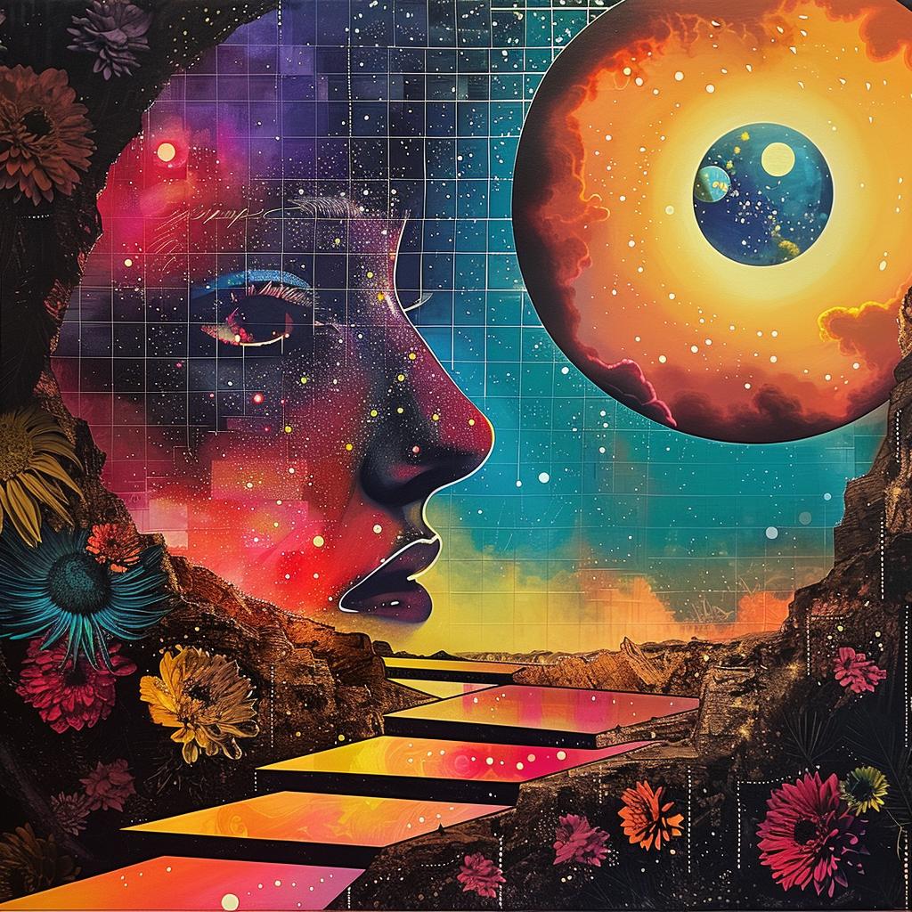 woman  eye  colorful  background  portrait  vivid  expressionist  surreal  artistic  design 967860