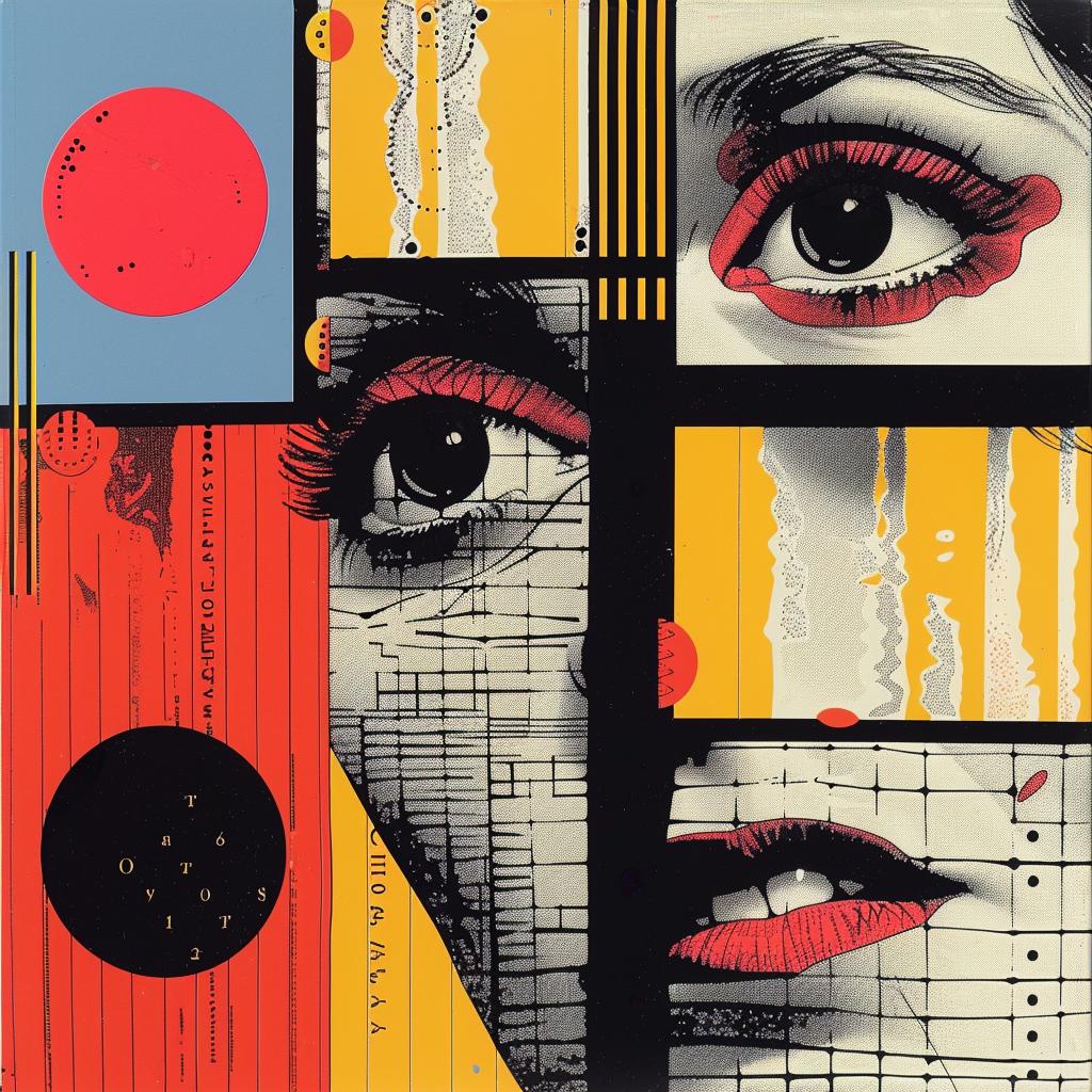 painting  graphic  design  woman  eyes  face  El  Lissitzky  art  style 968712