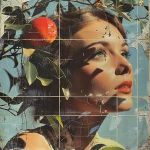 surrealism  collage  female  nature  orange  juxtaposition  irony  1990s  enigmatic  artistic 1041248