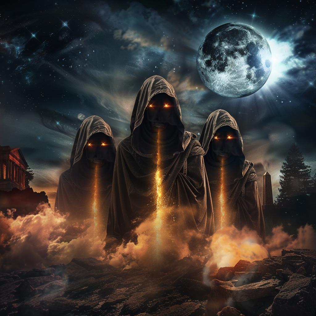 occult  horror  ghosts  moon  supernatural  spooky  eerie  mystical  night  shadows 1034313