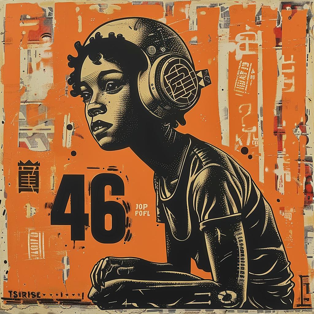 poster  woman  headphones  helmet  urban  graphic  music  modern  style  edgy 949181