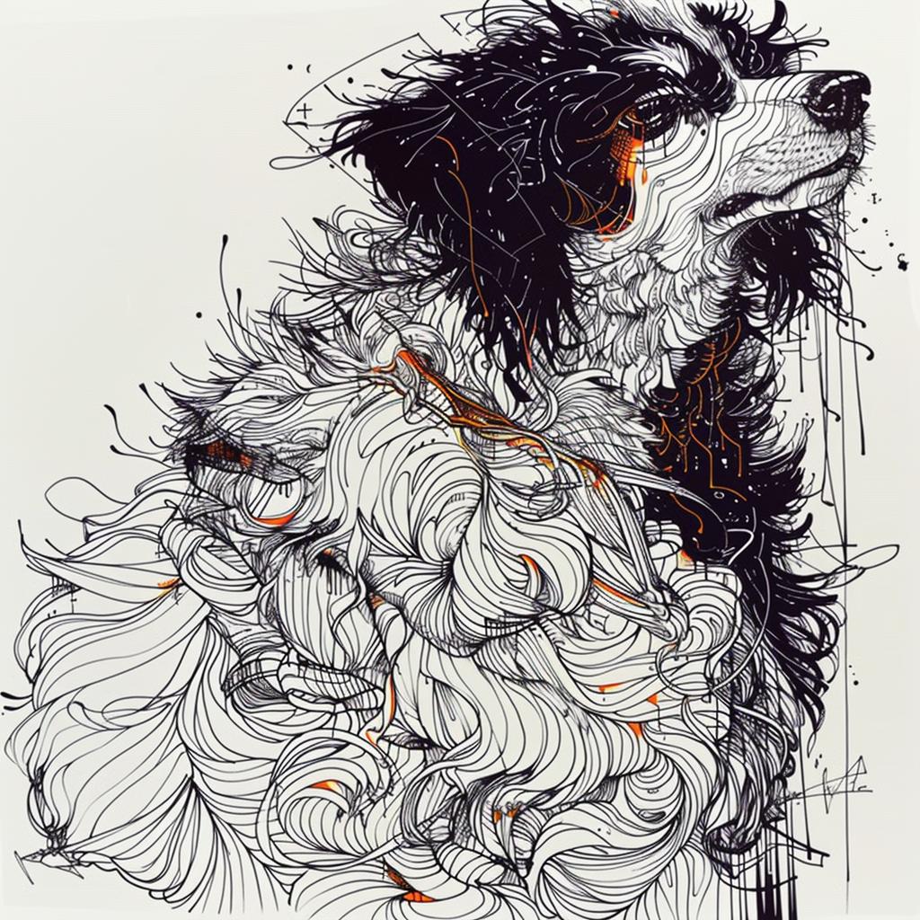 mythical  creature  hybrid  unique  dogs  fantastical  long hair  blending  features  animal 952461