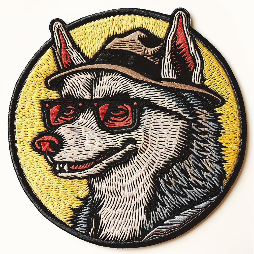 patch  dog  hat  glasses  chenille  hip-hop  streetwear  animal  colorful  minimal 961372