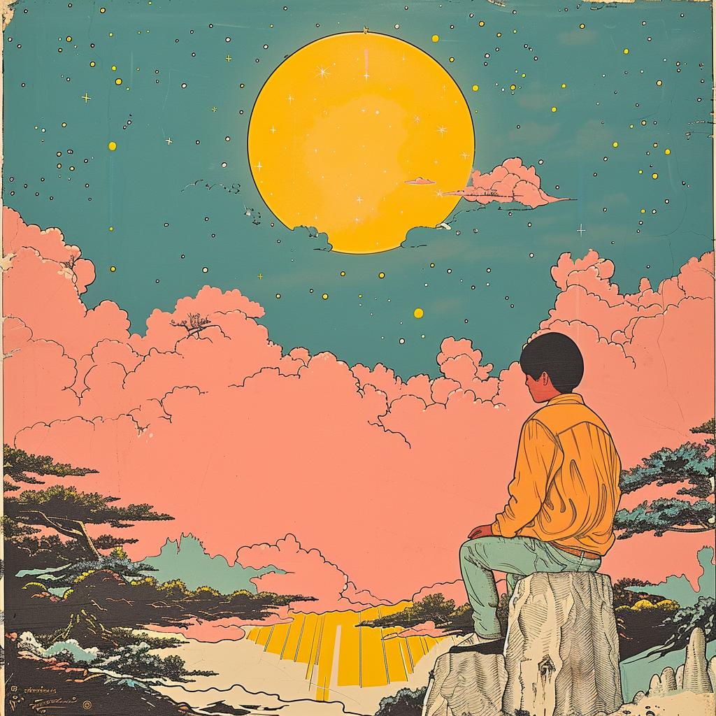 creative  surreal  album  light  heaven  man  rock  sun  dreamlike  landscape 1017343