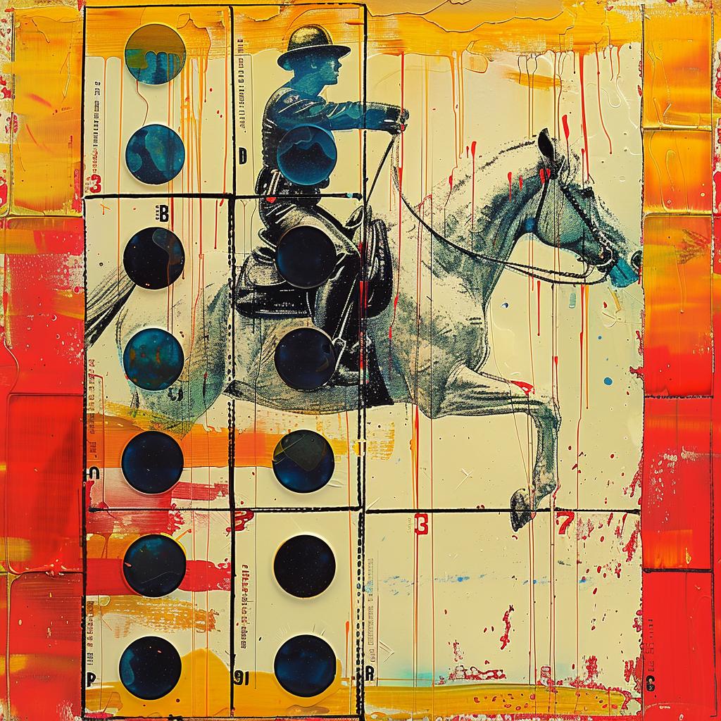 encaustic  impasto  horse  skull  portrait  character  comic  surreal  oilpaint  artwork 1015475