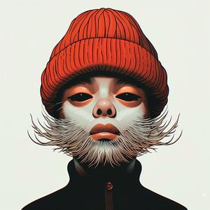 man  beard  hat  painting  portrait  surreal  creative  symbolism  illustration  visual 1077551