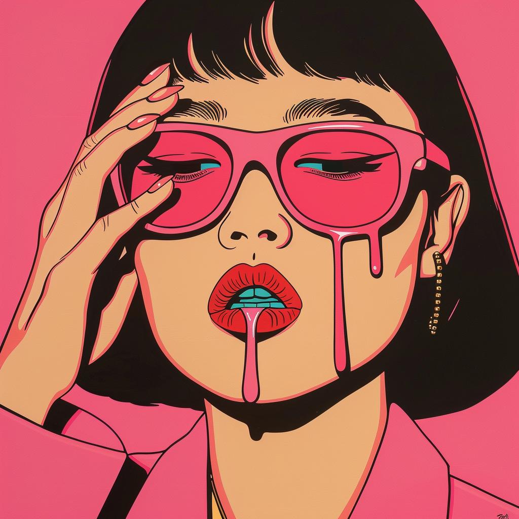 surreal  horror  woman  lipstick  sunglasses  dark  unimaginable  crazy  evil  cold-blooded 972040