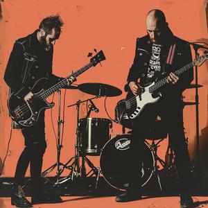 album  cover  apes  punk  band  illustration  music  design  vector  art 1077214