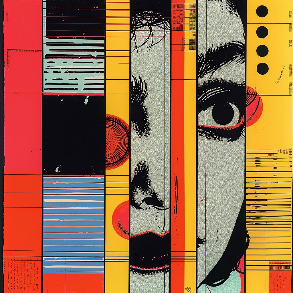 poster  woman  colorful  face  red  dot  graphicdesign  vibrant  artistic  modern 963282