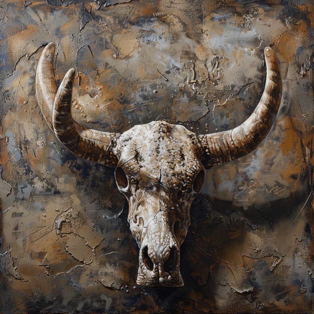bull  head  painting  art  sign  expression  gesture  style  wall  animal 1023562