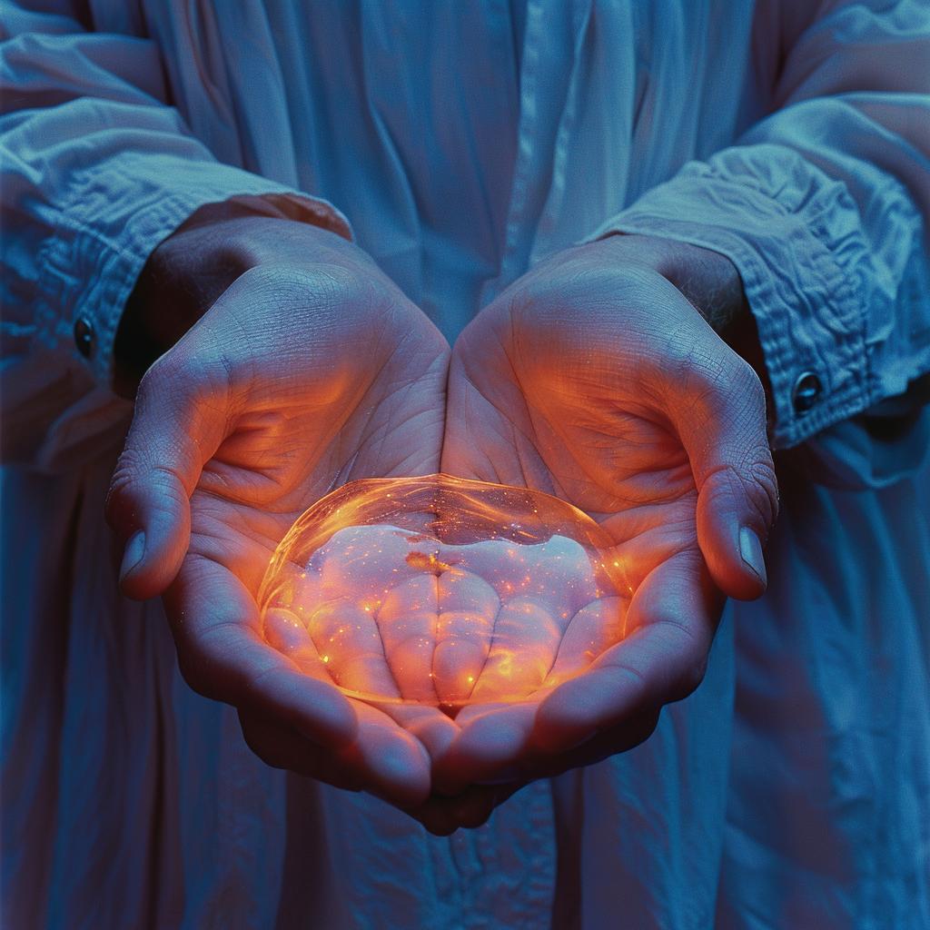 blue  orange  double  exposure  NYC  surreal  glow  hands  lighting  photography 1031589