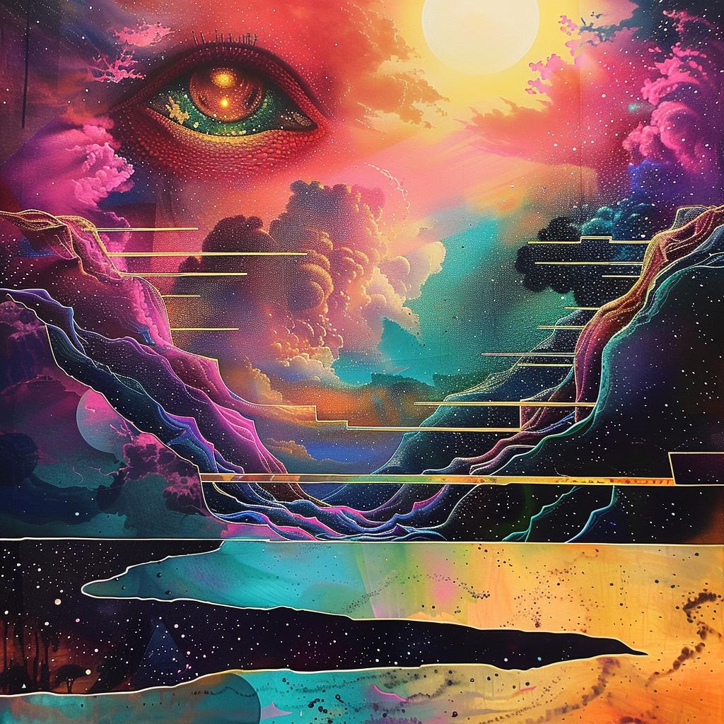 painting  eye  colorful  sky  clouds  symbolic  abstract  vivid  artistic  dreamy 967818