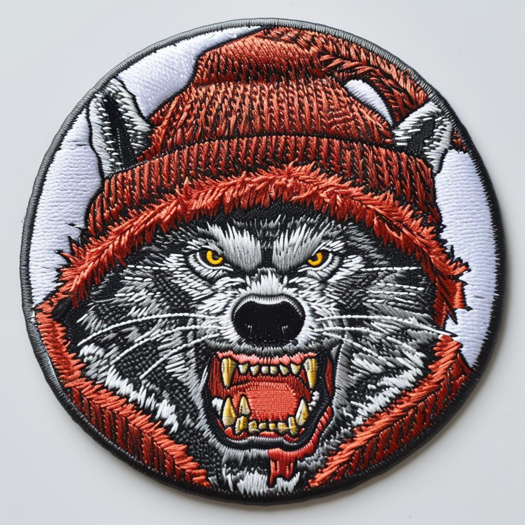 patch  streetwear  chenille  animal  embroidery  colorful  angry  hat  stitches  simple 955114