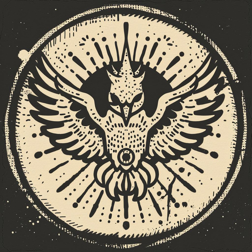 badge  design  owl  crown  symmetrical  provocative  art  dark  occult  graphic 934569