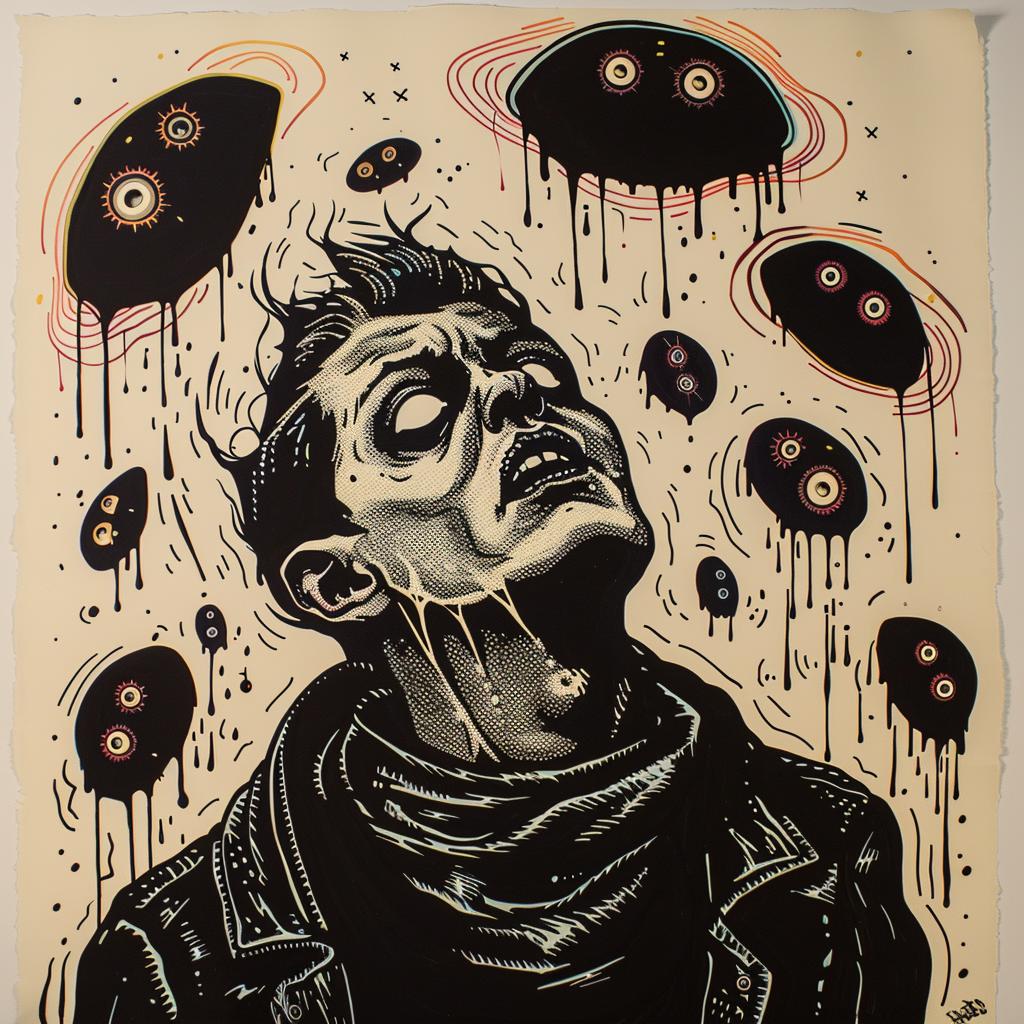 man  head  poster  occult  dark  arts  naturalistic  terror  Chris  Bachalo 926429