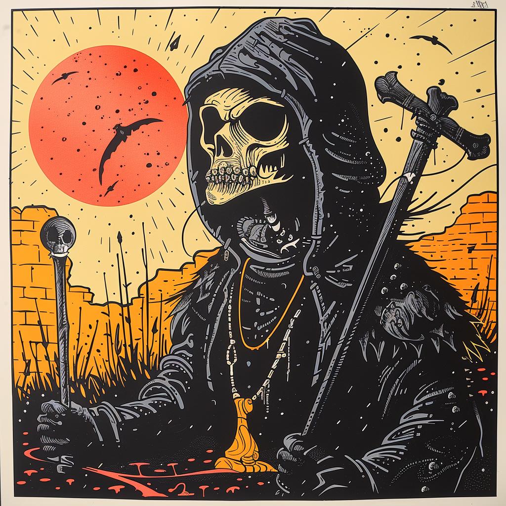 grim  reaper  poster  artist  dark  arts  occult  spiritual  Bachalo  mystical 926295