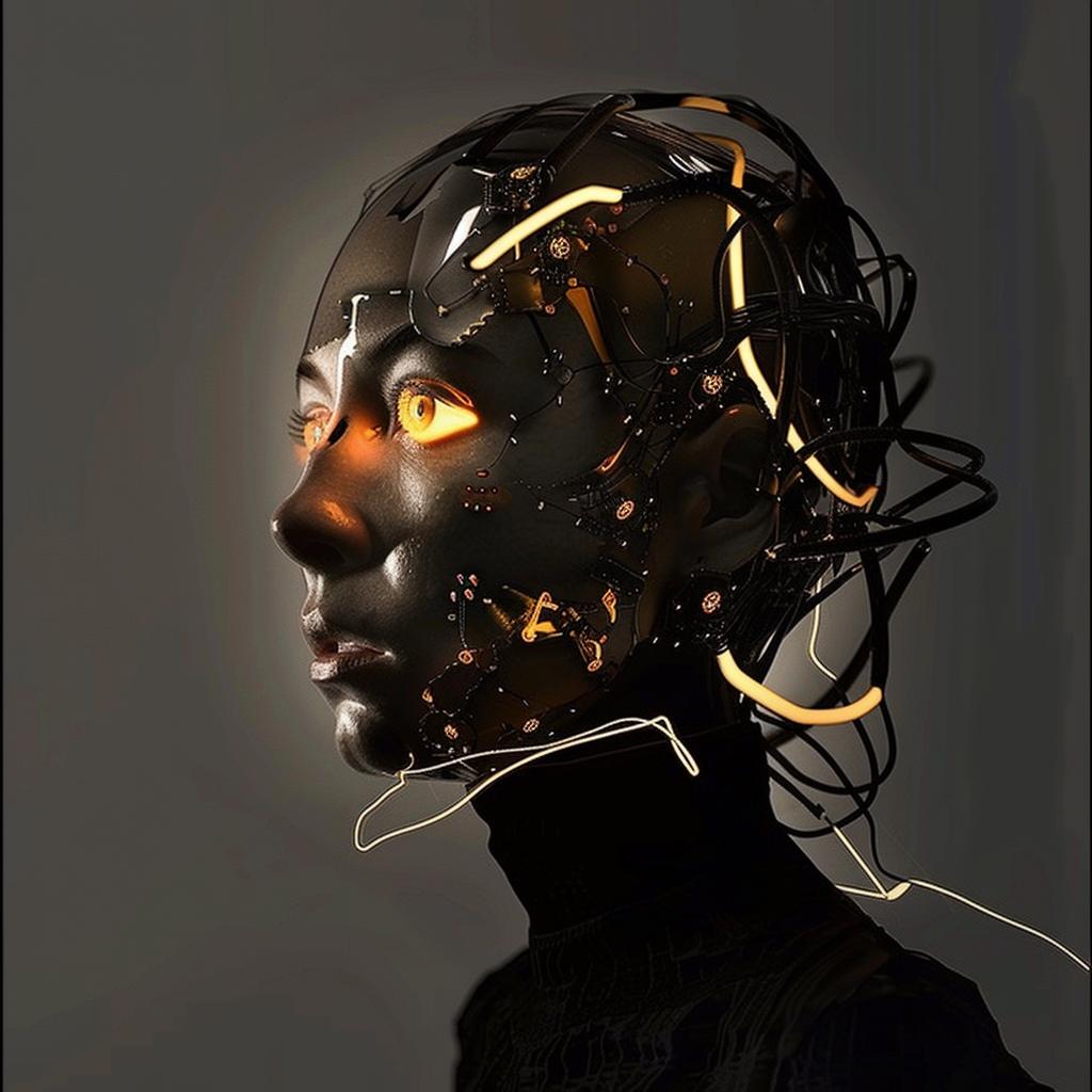 lifestyle  surreal  lighting  glow  cyborg  portrait  modern  awarded  Nadar  photography 1026979
