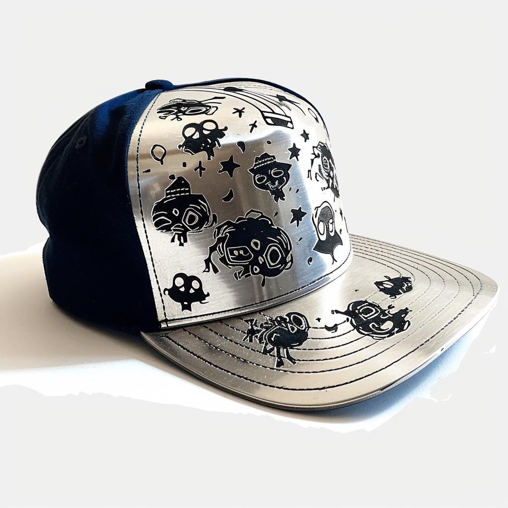 skull  baseball  cap  hat  graphic  design  illustration  stylized  edgy  urban 1027701