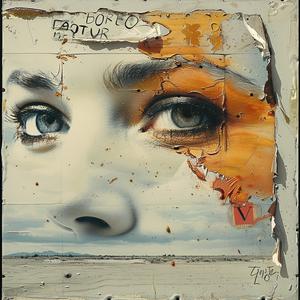 woman  face  encaustic  tear  painting  emotion  color  abstract  artistic  portrait 1064550