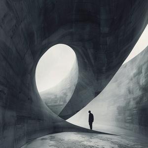 surreal  photography  Moebius  minimalism  fantasy  abstract  tunnel  curved  negative  space 1040606