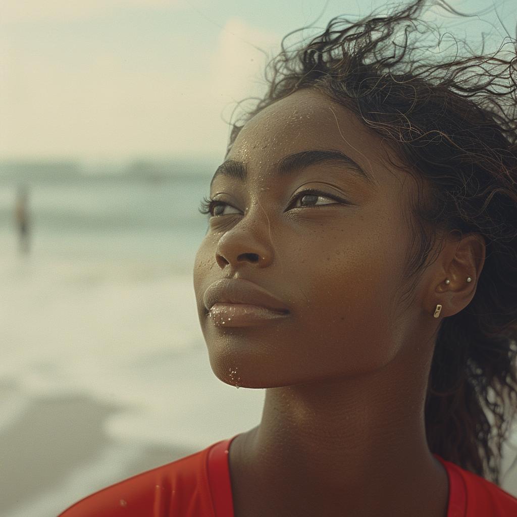 photography  beach  surfer  longing  determination  african-american  close-up  details  girl  ocean 936643