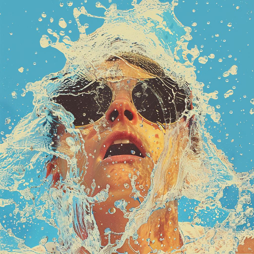 creative  surreal  album  splash  shark  poster  vibrant  ocean  movie  art 1017325