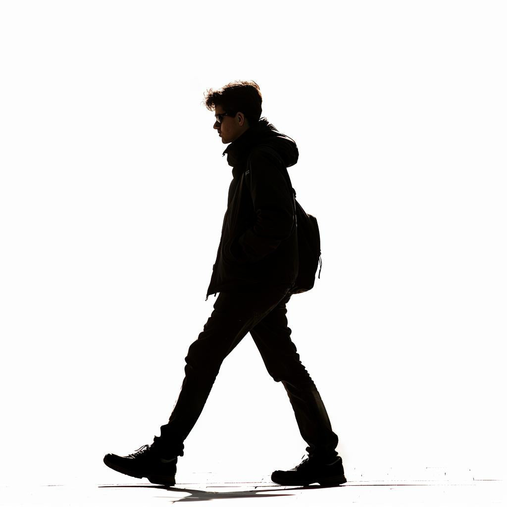 photography  silhouette  man  walking  backlit  white  isolated  profile  abstract  minimal 953980