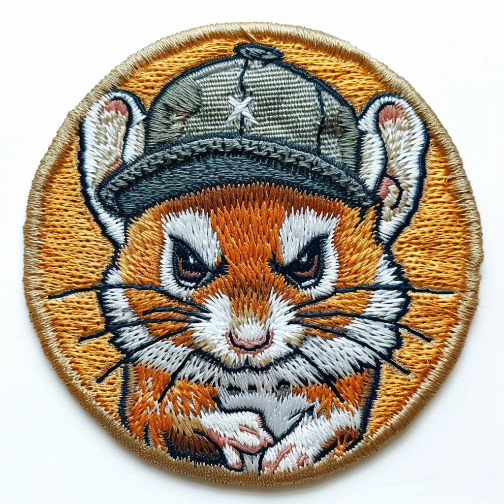 patch  streetwear  chenille  hamster  angry  contrast  stitches  minimal  culture  fun 954983