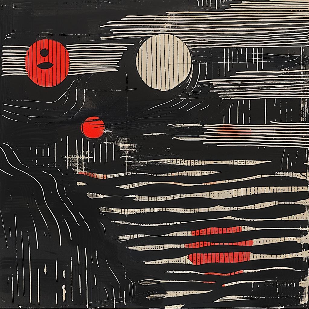 swamp  monster  industrial  punkcore  collage  juxtaposition  dots  dashes  wavy  lines 936481
