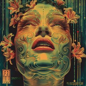 غلاف الألبوم، موسيقى، فن، تصميم جرافيكي، طباعة حجرية ملونة، رسم توضيحي، ألوان، منمق 1052427