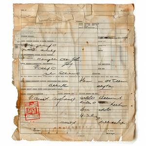 invoice  vintage  stamp  authentic  receipt  damaged  financial  document  worn  black 1074986