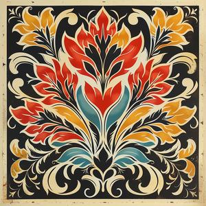 colorblocked  neon  Obey  floral  vibrant  bold  ornate  dynamic  graphic  patterned 1078890