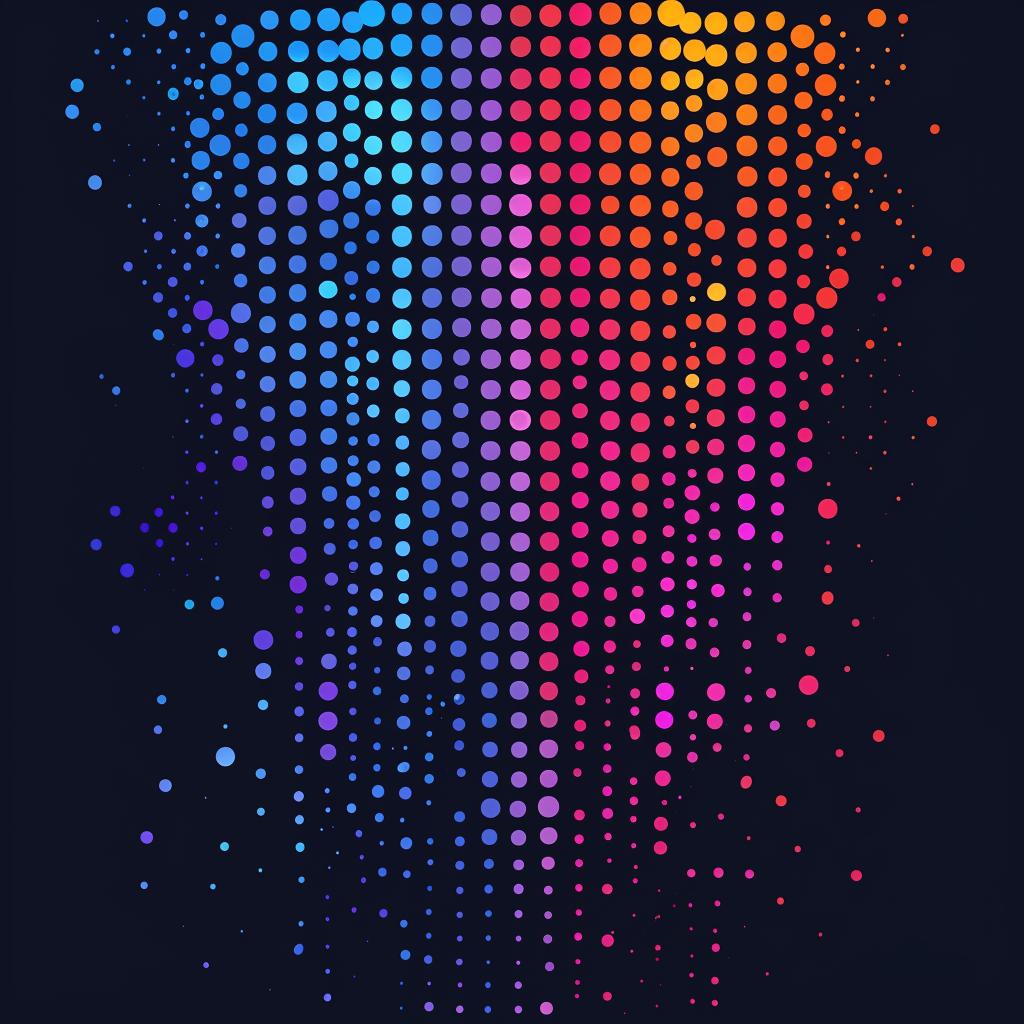 minimalism  abstract  pointillism  neon  dots  transparent  fluorescent  colorful  monochromatic  illusion 941323