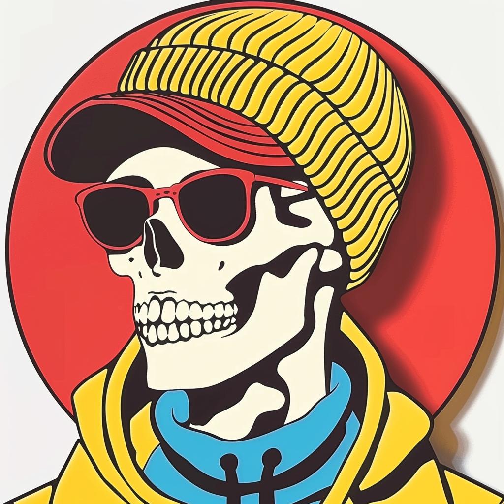 sticker  skull  sunglasses  streetwear  chenille  minimal  stitch  hip-hop  culture  cool 961281