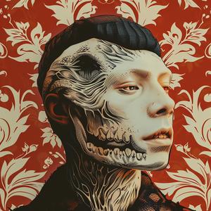 man  skull  face  hat  art  surreal  symbolist  creative  design  cover 1077565