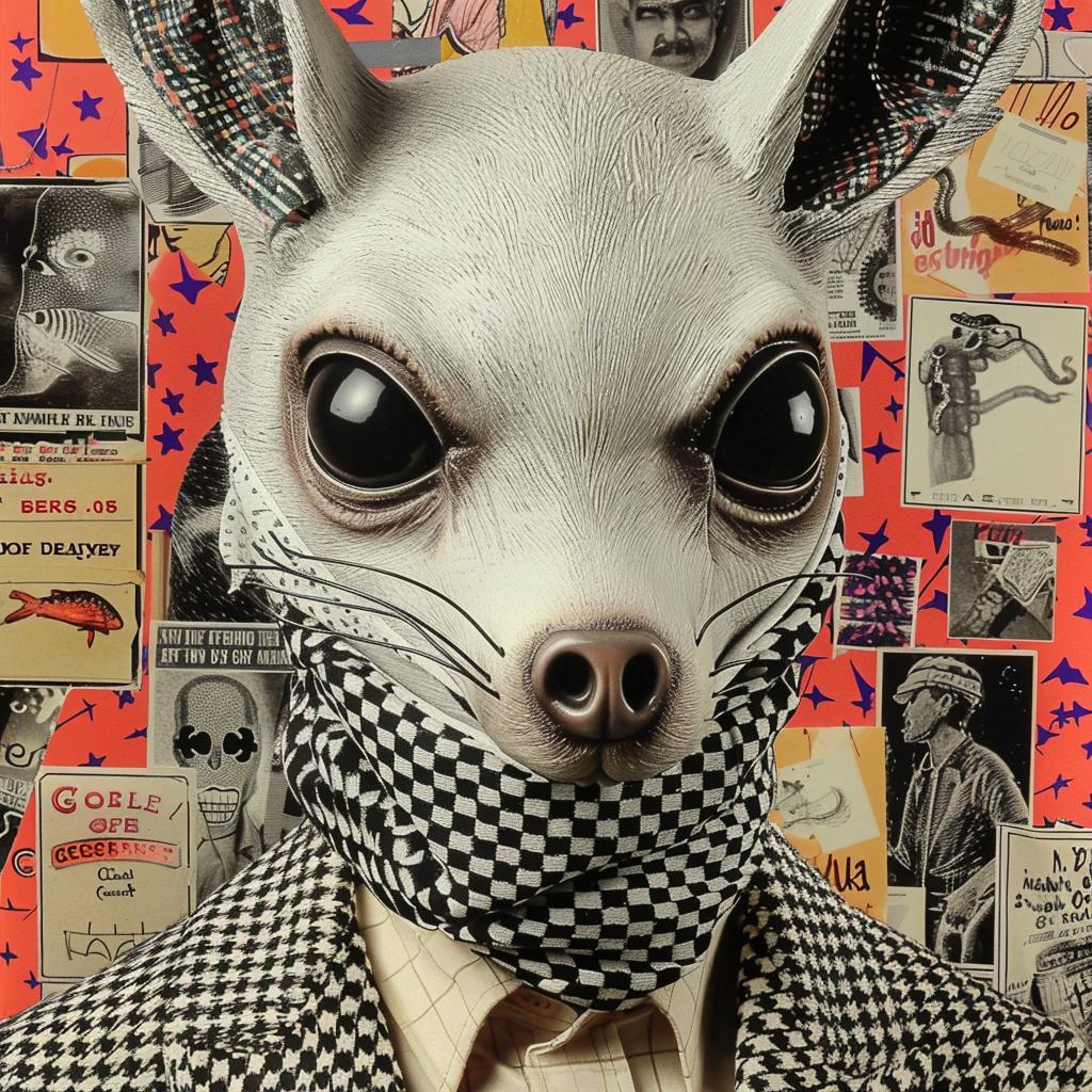 aggressive  streetwise  animal  bandana  mannequin  rabbit  head  minimal  cutout  urban 959014