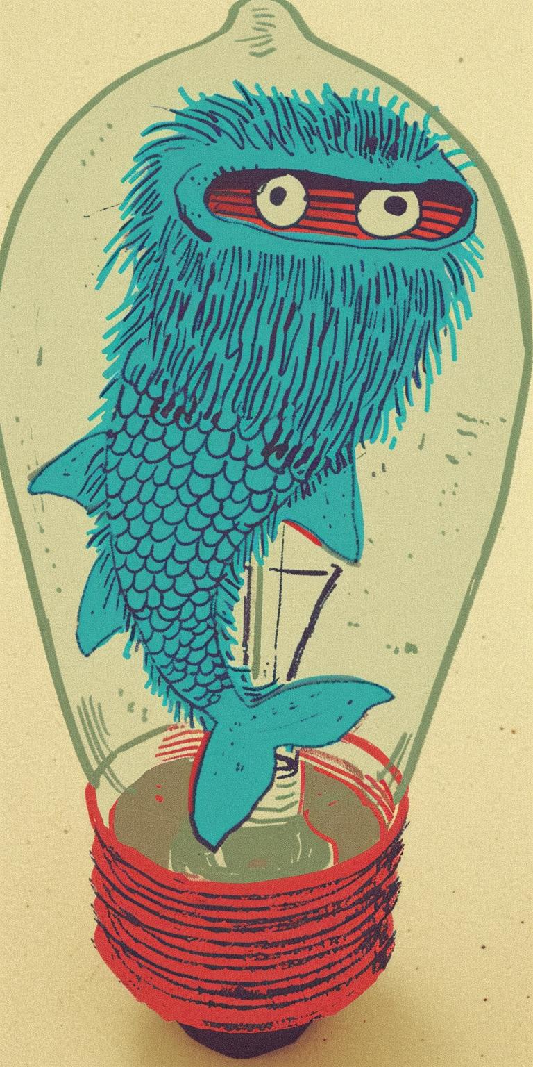 lightbulb  liquid  mermaid  swimming  blue  fantasy  underwater  art  whimsical  unique 940568