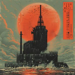 japanese  horror  album  art  industrial  factory  clouds  minimalism  abstract  negative 1040365